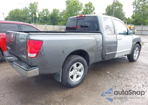 2007 Nissan Titan Se z USA, uszkodzony, nr VIN 1N6BA06A97N245749